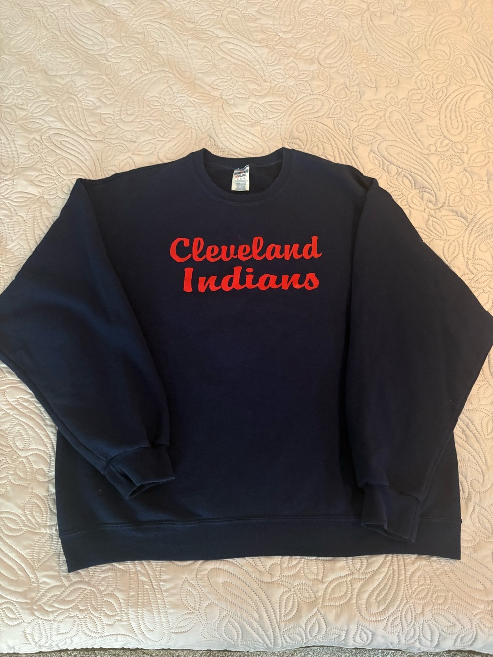 Cleveland Indians Sweatshirt by Jerzees